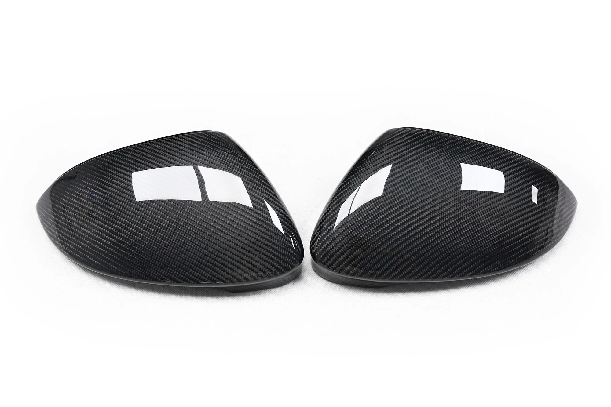 Volkswagen VW Golf MK8 / ID3 Genuine Carbon Fibre Replacement Wing Mirror Covers (2020+) - Image 3
