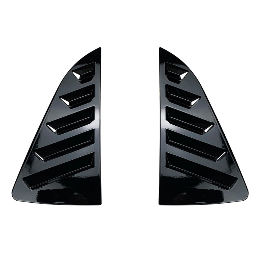 Volkswagen VW Polo MK5 6R / 6C Rear Window Louvres (5-Door Models) (2009 - 2017) - Image 2
