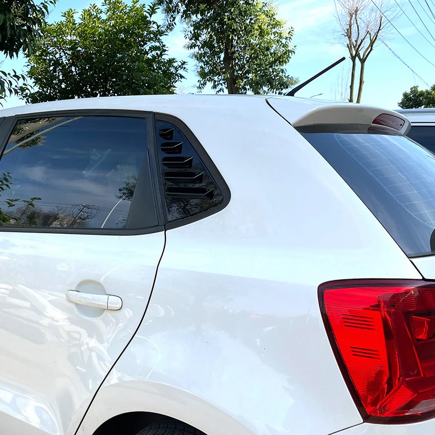 Volkswagen VW Polo MK5 6R / 6C Rear Window Louvres (5-Door Models) (2009 - 2017) - Image 3
