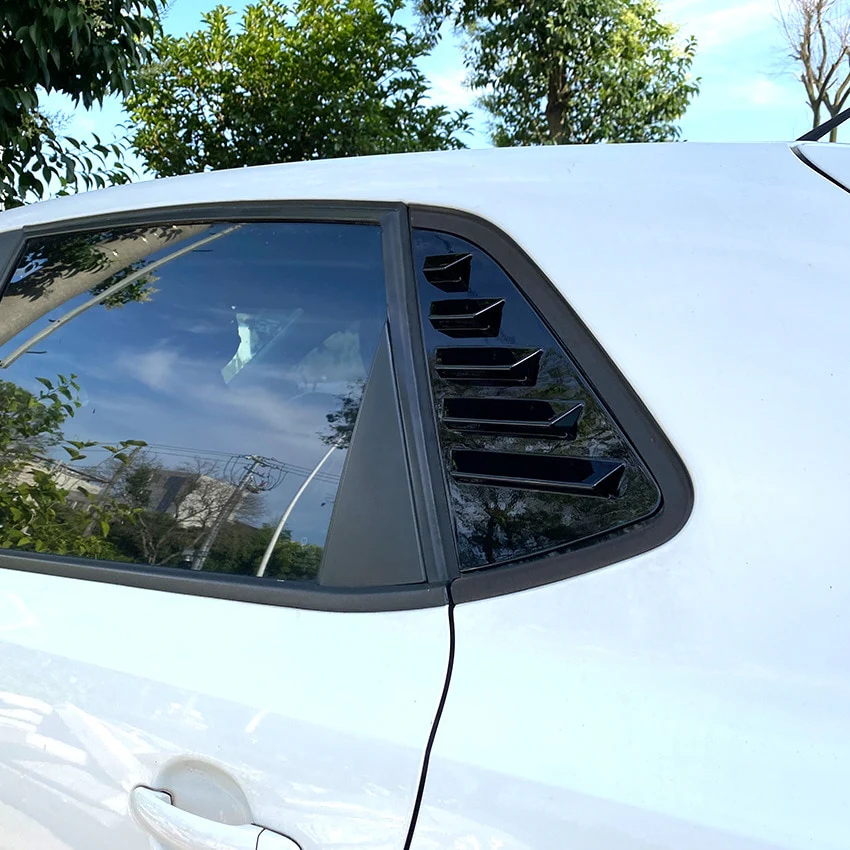 Volkswagen VW Polo MK5 6R / 6C Rear Window Louvres (5-Door Models) (2009 - 2017) - Image 4