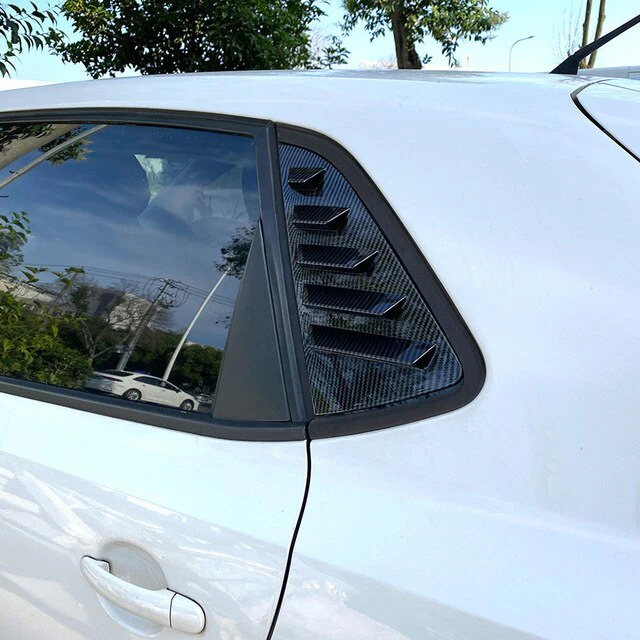 Volkswagen VW Polo MK5 6R / 6C Rear Window Louvres (5-Door Models) (2009 - 2017) - Image 7