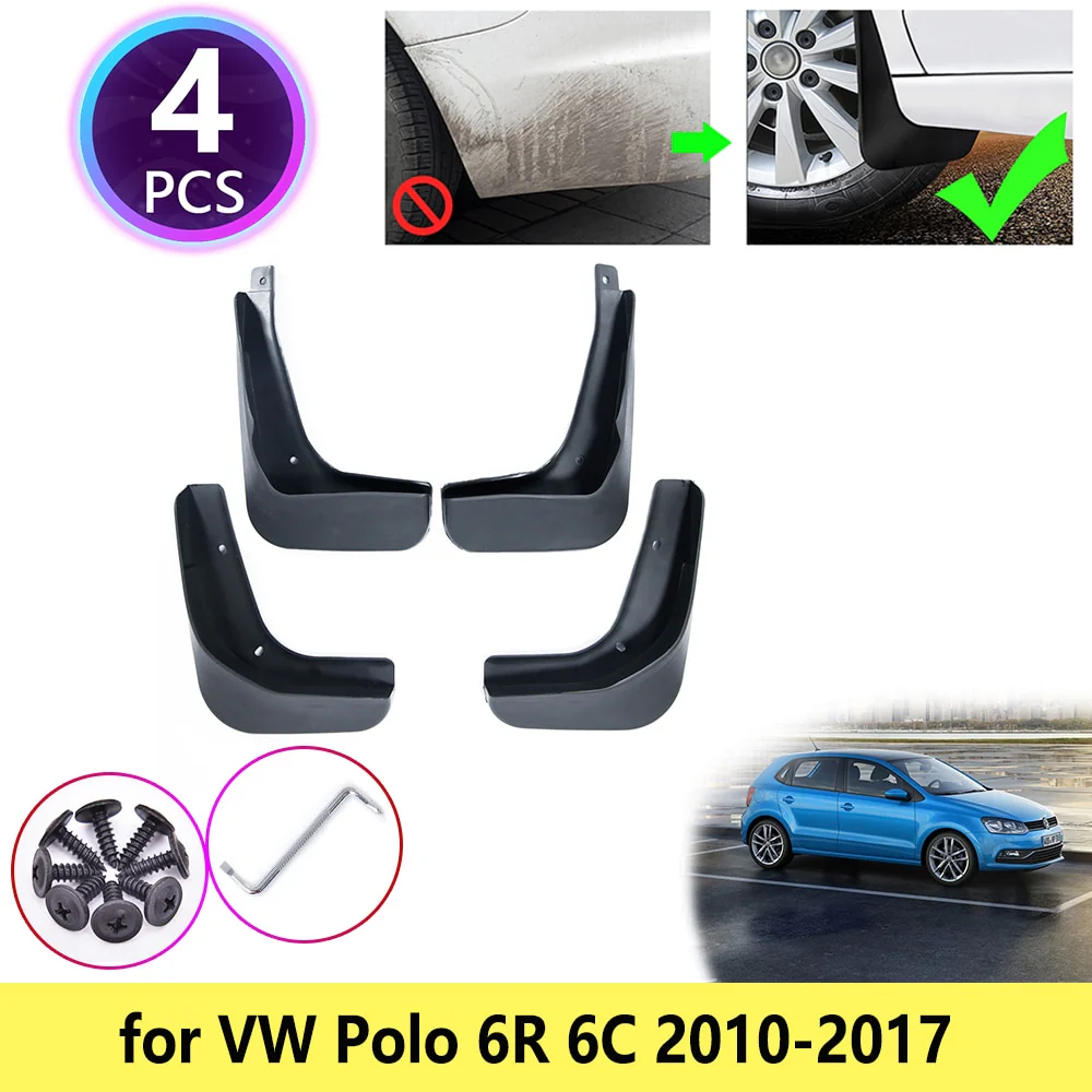 Volkswagen VW Polo Mud Guards - MK5 6R / 6C (2009-2017) - Image 3