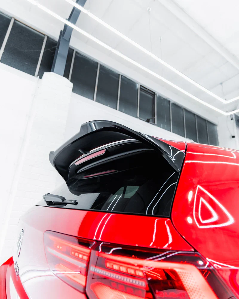 VW Golf GTI Clubsport & Golf R Mk8 EVO-1 Gloss Black Rear Spoiler by ZAERO (2020+) - Image 3