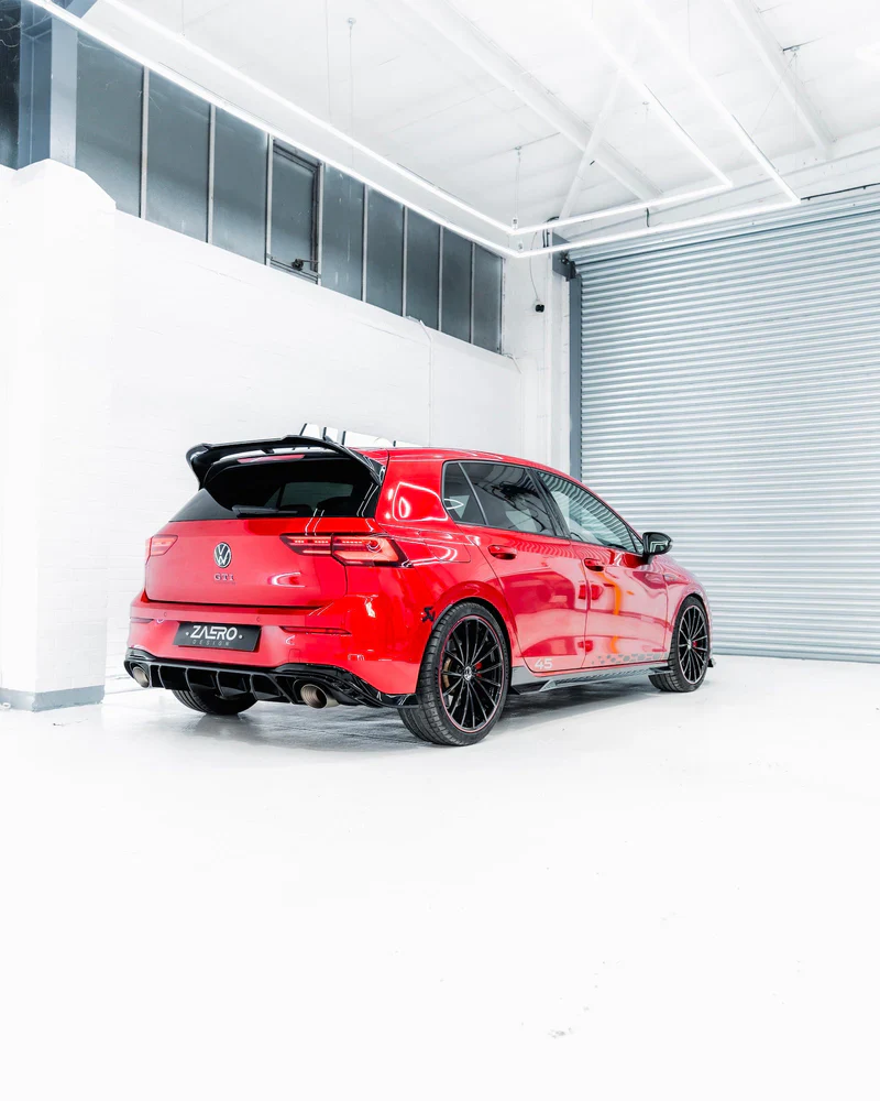 VW Golf GTI Clubsport & Golf R Mk8 EVO-1 Gloss Black Rear Spoiler by ZAERO (2020+) - Image 5