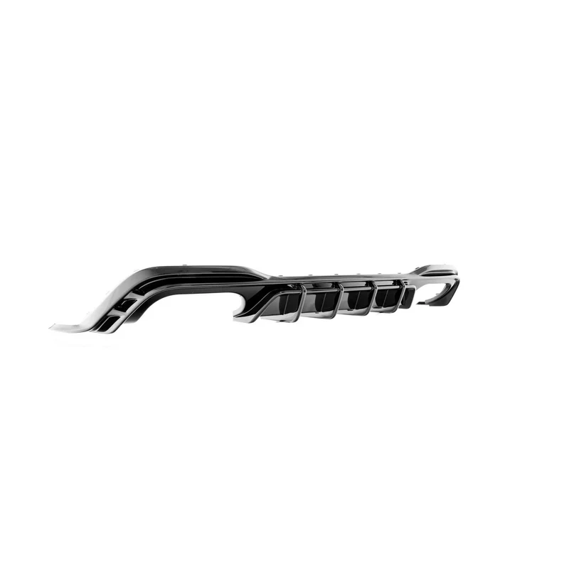 VW Golf R Mk8 & Mk8.5 EVO-1 Gloss Black Rear Diffuser by ZAERO (2020+) - Image 2