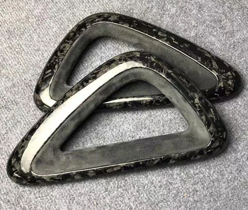 VW Volkswagen Scirocco MK3 Genuine Carbon Door Handles (2009 - 2016)