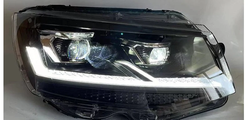 VW Volkswagen Transporter T6 Van LED Headlights (2014+ T6) - Image 3