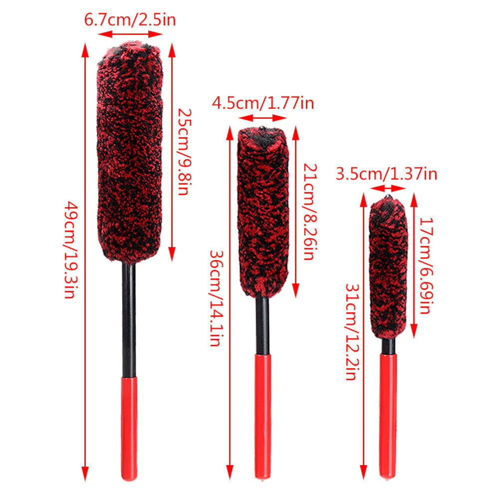 Wheel Wollie Brush Set x3 | Inspired Automotive - Image 2