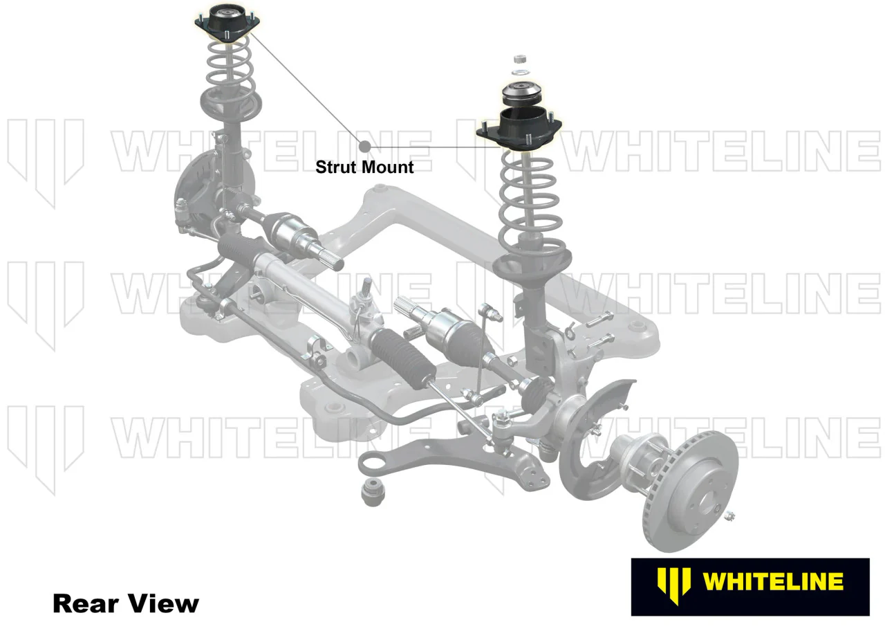 Whiteline Front Strut Mount - Camber / Caster Kit - MQB Cars - Image 2