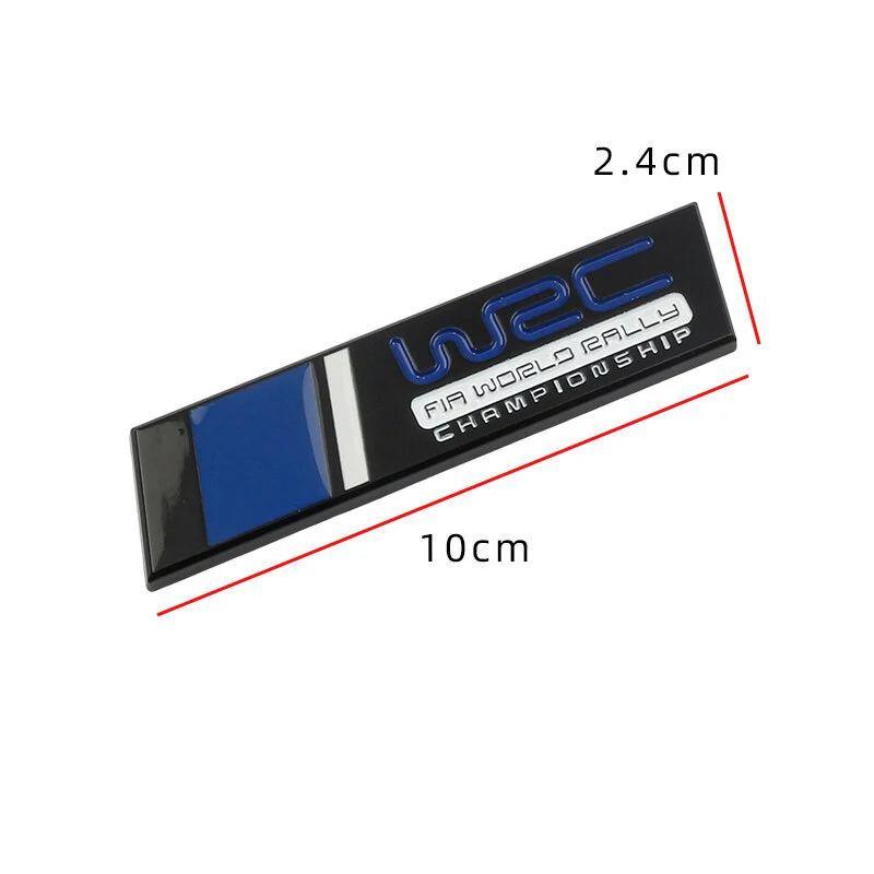 "WRC FIA World Rally Championship" Self Adhesive Metal Badge - Image 2