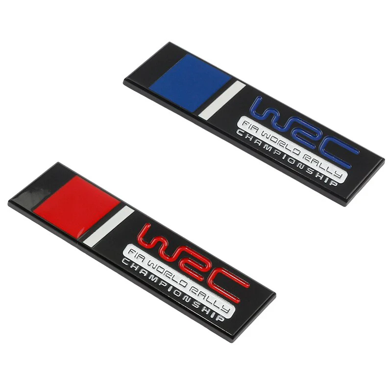 "WRC FIA World Rally Championship" Self Adhesive Metal Badge - Image 4