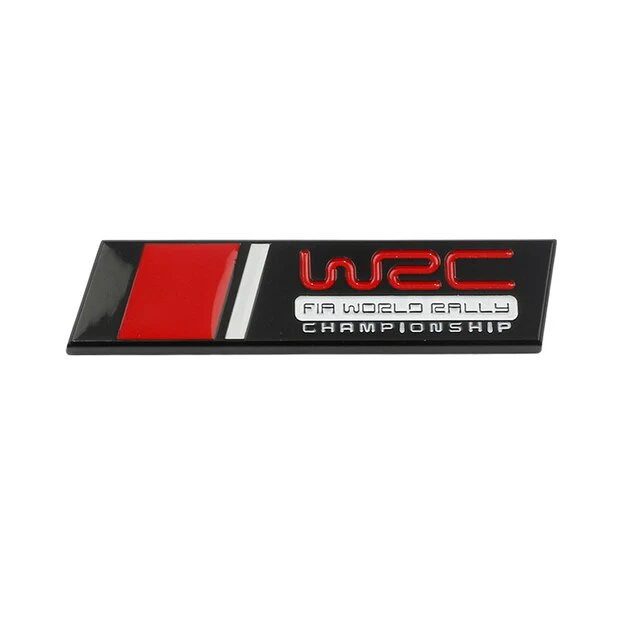 "WRC FIA World Rally Championship" Self Adhesive Metal Badge - Image 6