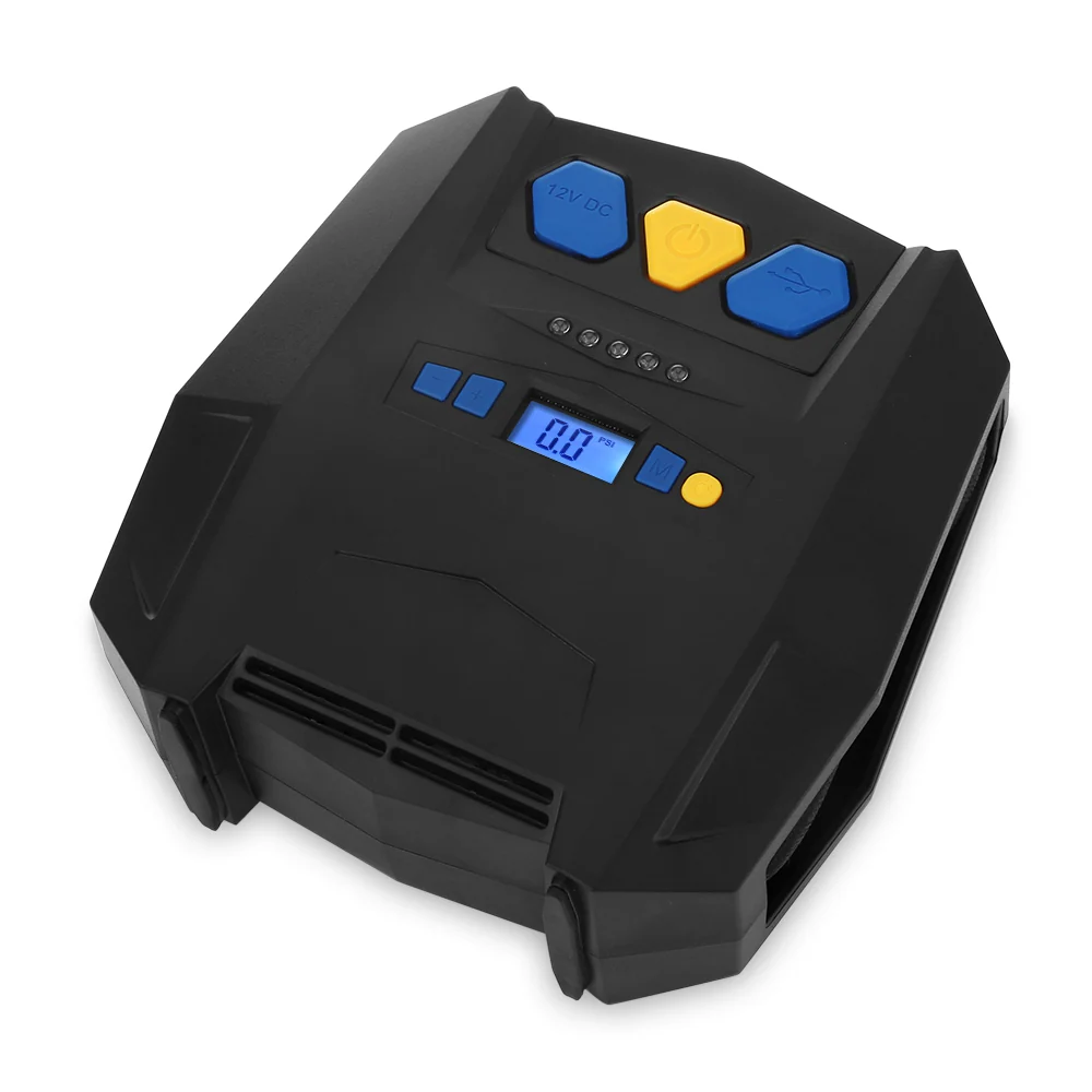 YY - 3602 Portable Car Tyre Air Pump with USB Charging Port - Image 3